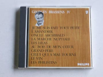 Georges Brassens IV, Ophalen of Verzenden, Zo goed als nieuw