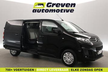 Citroën Jumpy 2.0 BlueHDI 145PK L3H1 | Dubbele Cabine |, Euro 6, Citroën, Zwart, Nieuw