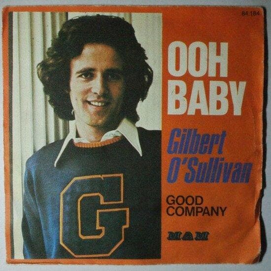 Gilbert OSullivan - Ooh baby - Single, Cd's en Dvd's, Vinyl Singles, Verzenden