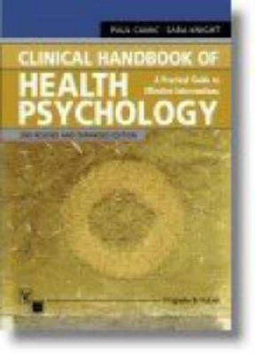 Clinical Handbook of Health Psychology - Sara J. Knight, Boeken, Verzenden, Gelezen, Sara J. Knight