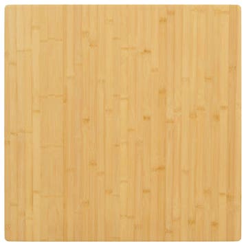 vidaXL Tafelblad 70x70x2,5 cm bamboe, Verzenden, Nieuw