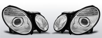 Koplampen Devil Eyes | Xenon | Mercedes W211 E-Klasse 2002-2, Auto-onderdelen, Verzenden, Nieuw