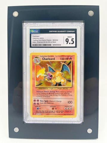 Pokémon Graded card - Charizard Holo - CGC 9.5 - Sword &, Nieuw