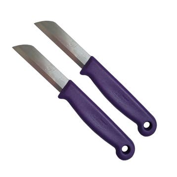 Solingen Schilmesje – RVS Glad – 16 cm met Blade Cover, Ophalen of Verzenden, Nieuw, Rvs of Chroom