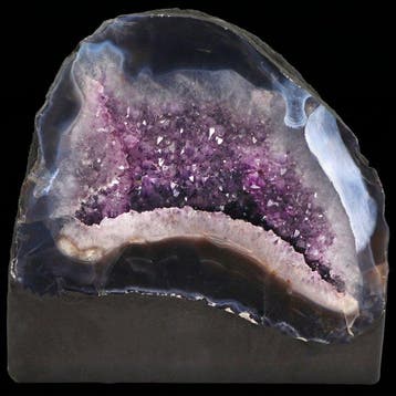 Topkwaliteit - amethist - 18x18x12 cm - Piramide Geode-