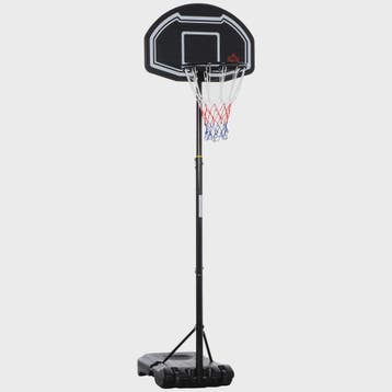 Verstelbare Basketbalpaal voor Buiten - 160-210 cm Hoog - Zw, Sport en Fitness, Verzenden, Nieuw