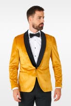 Blazer Goud Deluxe Opposuits, Kleding | Heren, Ophalen of Verzenden, Nieuw