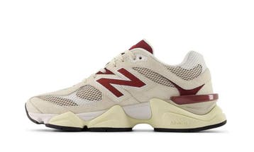 New Balance 9060 Linen Burgundy, Nieuw
