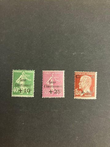 Frankrijk 1929/1929 - Caisse d’Amortissement 1929 volledige, Gestempeld