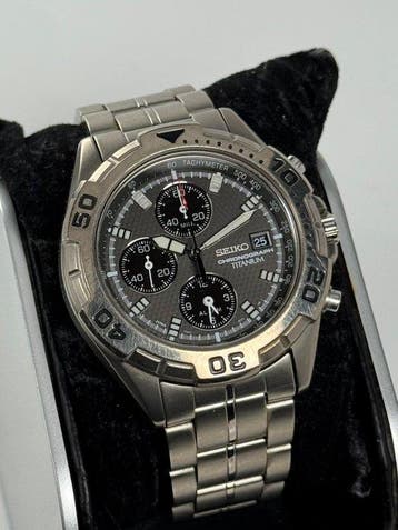 Seiko - Chronograph - Zonder minimumprijs - 7T62-0DV0 -