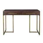 *WOONWINKEL* Dutchbone Class Visgraat Sidetable Met Messing, Verzenden, Nieuw