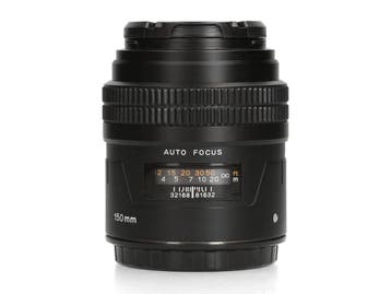 Mamiya 645 150mm AF f/3.5 - Telelens - 1 jaar garantie, Ophalen of Verzenden, Zo goed als nieuw