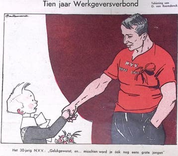 Tien jaar Werkgeversverbond (lijst optie, Lithos), Antiek en Kunst, Verzenden