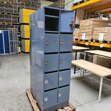 Oostwoud 10-deurs lockerkast met postvak - 195x60x50 cm, Huis en Inrichting, Ophalen of Verzenden, Nieuw