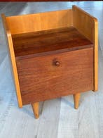 Kast - Hout - Vintage bijzettafel/nachtkastje
