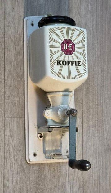 Douwe Egberts - Koffiemolen - Keramiek, Glas, Metaal - In
