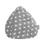Kinder Zitzak BeanBag Fluffy Stars L - Grijs, Verzenden, Nieuw
