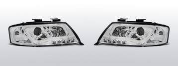 Koplampen Tube Light | geschikt voor Audi A6 C5 1997-1999 |, Verzenden, Nieuw, Audi