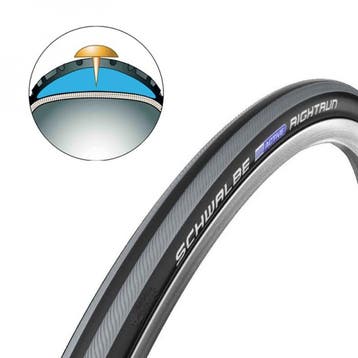 Buitenband rolstoel 22x1 Rightrun lite Kevlar grijs/zwart, Ophalen of Verzenden, Nieuw