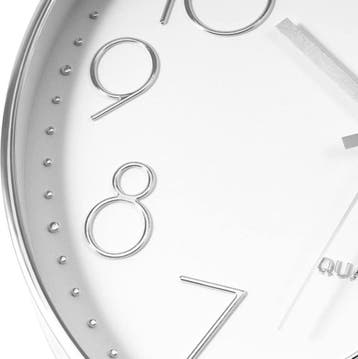 Tyme Wandklok Modern - Goed Leesbaar - Stille 30cm Klok -, Ophalen of Verzenden, Nieuw