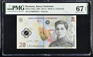 Roemenië. - 20 Lei - 2021 - Pick 119Aa (Zonder minimumprijs)