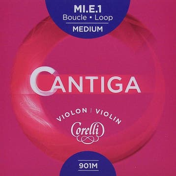 Corelli CO-901-M violin string E-1 4/4, medium, steel, loop, Ophalen of Verzenden, Nieuw
