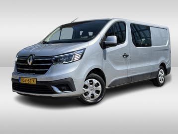 Renault Trafic 2.0 dCi 130 T29 L2H1 DC 6 Pers. Work Edition, Stof, Gebruikt, Renault, Dealer onderhouden
