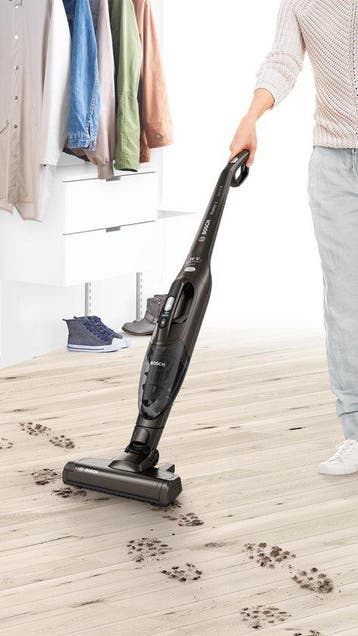 Bosch Readyyy BCHF2MX16 - Steelstofzuiger - Zakloos - Zwart, Witgoed en Apparatuur, Stofzuigers, Verzenden, Nieuw