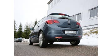 FOX Opel Astra J sedan einddemper dwars afslag links - 140x9, Verzenden, Nieuw