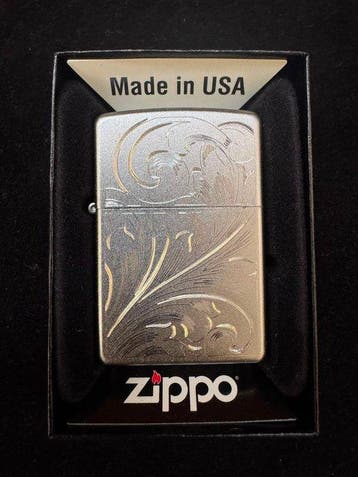Zippo - Zonder minimumprijs - Aansteker - Staal (roestvrij), Nieuw