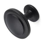 Meubelknop | Starx | Ø 32 mm (Zwart, Vlak), Verzenden, Nieuw
