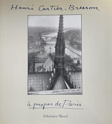 Henri Cartier-Bresson - Apropos de Paris, Ophalen of Verzenden, Nieuw