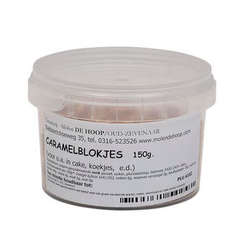 Molen de Hoop Caramelblokjes 150gr, Verzenden, Nieuw