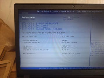 Clevo W65_67SB 15.6 | Intel Core i7-4710MQ | 8GB RAM |, Nieuw