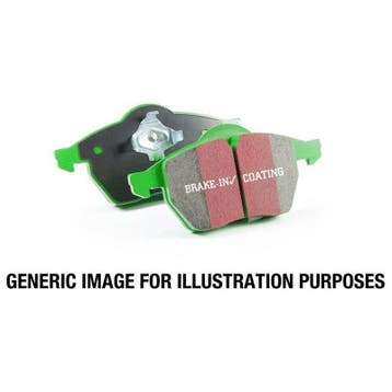EBC 11+ BMW X3 2.0 Turbo (F25) Greenstuff Rear Brake Pads, Ophalen of Verzenden, Nieuw