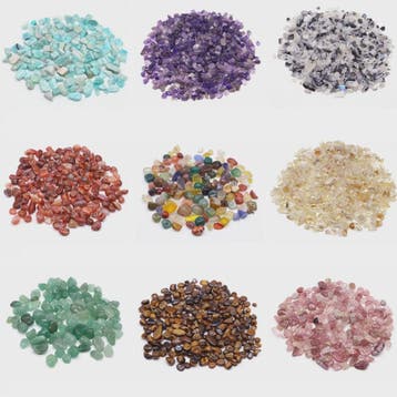 Natuurlijke Kristal Graniet Edelstenen Mix - Decoratie, Aqua, Verzenden, Nieuw