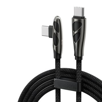 DrPhone PowerLink E240 USB-C naar USB-C Oplaadkabel 240W PD, Verzenden, Nieuw