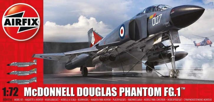 McDonnell Douglas Phantom FG.1, Hobby en Vrije tijd, Modelbouw | Vliegtuigen en Helikopters, Verzenden