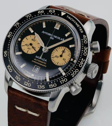 Antoine Nicolas 1986 - Monza Swiss automatic chronograph -, Nieuw