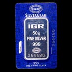 50 gram - Zilver .999 - IGR, UAE - Verzegeld en met