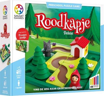 SmartGames - Roodkapje Deluxe - 48 opdrachten - denkspel, Verzenden, Nieuw
