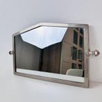 Spiegel- Art deco Mid-Century verchroomd spiegel jaren 70 -