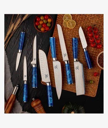 Messerhai - Keukenmes - Aoi blue edition - Professionele