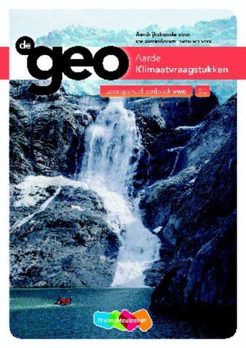 9789006619386 De Geo Aarde Klimaatvraagstukken Leeropdrac..., Verzenden, Zo goed als nieuw, H.M. van den Bunder