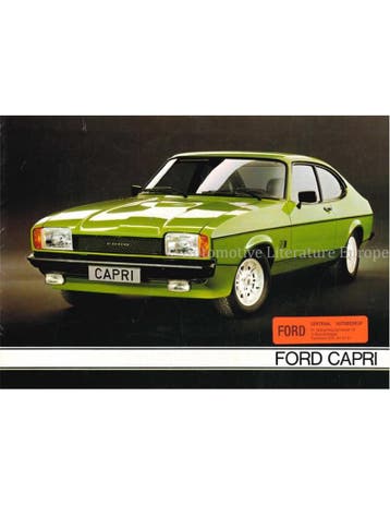 1977 FORD CAPRI BROCHURE NEDERLANDS, Nieuw, Ford, Author