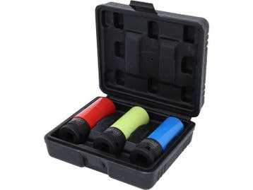 1/2" Dopsleutelset - kracht voor alu-velgen - robuust - 3 -, Ophalen of Verzenden