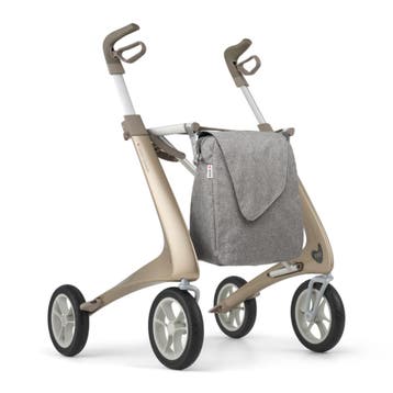 byACRE Carbon Ultralight Rollator met weekendtas - Champagne, Ophalen of Verzenden, Nieuw