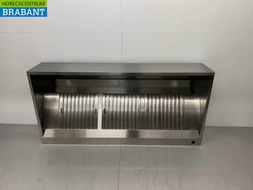 HCB RVS Afzuigkap Dampkap met lamellen filters Premium-line, Ophalen of Verzenden, Nieuw in verpakking