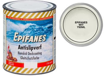 Epifanes antislipverf wit 750ml, Ophalen of Verzenden, Nieuw, Verven