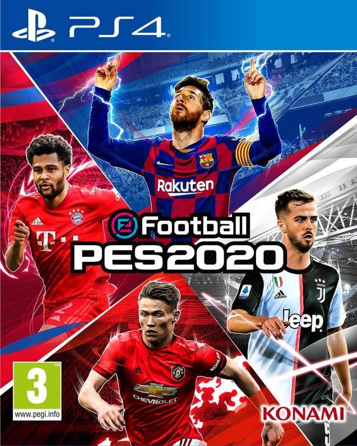 EFootball PES 2020 (PlayStation 4), Spelcomputers en Games, Games | Sony PlayStation 4, Gebruikt, Verzenden